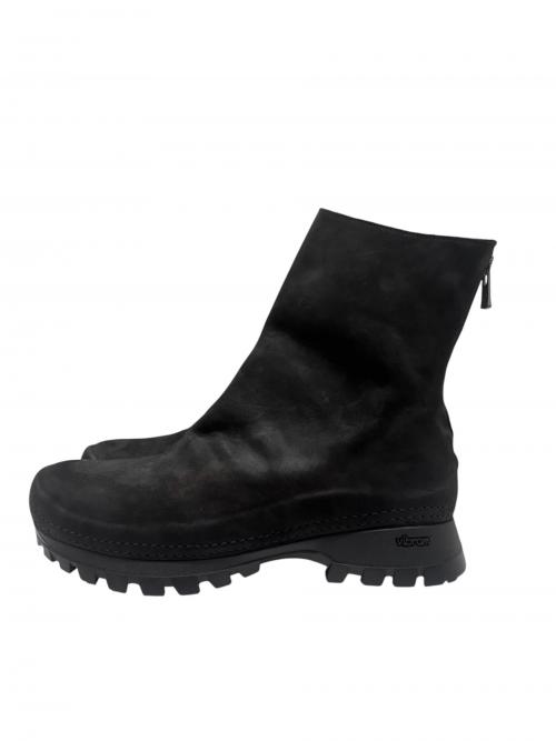 GUIDI（グイディ）GUIDI (グイディ) バックジップブーツ ブラック サイズ:42 未使用品の古着・服飾アイテム