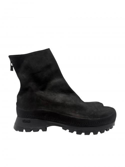 GUIDI（グイディ）GUIDI (グイディ) バックジップブーツ ブラック サイズ:42 未使用品の古着・服飾アイテム