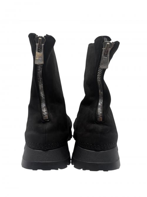 GUIDI（グイディ）GUIDI (グイディ) バックジップブーツ ブラック サイズ:42 未使用品の古着・服飾アイテム