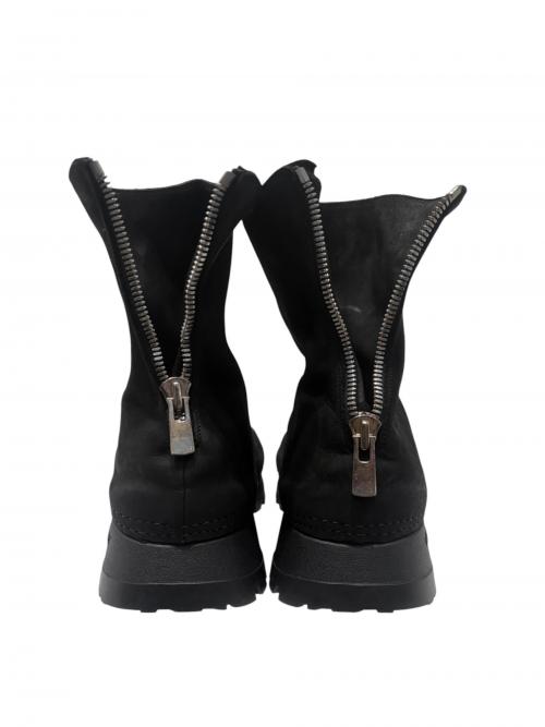 GUIDI（グイディ）GUIDI (グイディ) バックジップブーツ ブラック サイズ:42 未使用品の古着・服飾アイテム