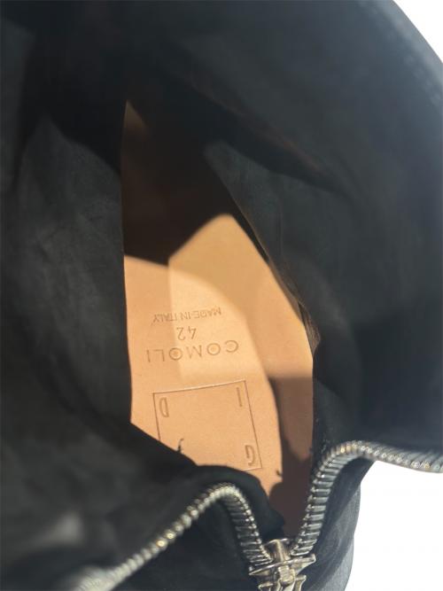 GUIDI（グイディ）GUIDI (グイディ) バックジップブーツ ブラック サイズ:42 未使用品の古着・服飾アイテム