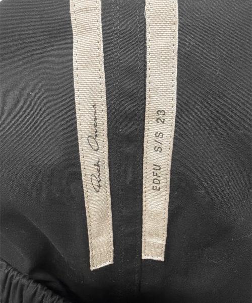 RICK OWENS（リックオウエンス）RICK OWENS (リックオウエンス) 23SS ドローストリング ショートパンツ ブラック サイズ:46の古着・服飾アイテム