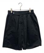 Graphpaperグラフペーパー）の古着「Solotex Twill Wide Tapered Chef Pants」｜ブラック