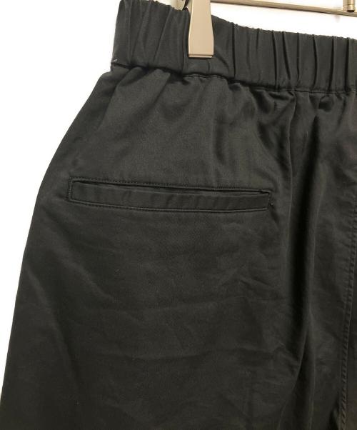 Graphpaper（グラフペーパー）Graphpaper (グラフペーパー) Solotex Twill Wide Tapered Chef Pants ブラック サイズ:Sの古着・服飾アイテム