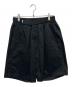Graphpaper（グラフペーパー）の古着「Solotex Twill Wide Tapered Chef Pants」｜ブラック