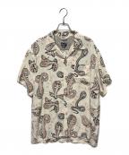 Star OF HOLLYWOODスターオブハリウッド）の古着「HIGH DENSITY RAYON OPEN SHIRT」｜ホワイト