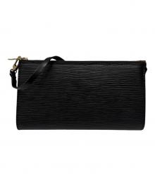LOUIS VUITTON（ルイ ヴィトン）の古着「エピ ポシェット・アクセソワール M52942」｜ブラック