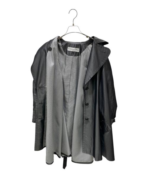 Christian Dior Sports（クリスチャン ディオールスポーツ）Christian Dior Sports (クリスチャン ディオールスポーツ) トレンチコート グレー サイズ:Mの古着・服飾アイテム