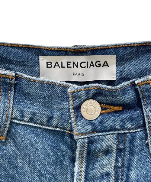 BALENCIAGA（バレンシアガ）BALENCIAGA (バレンシアガ) ローライズデニムパンツ ブルー サイズ:26の古着・服飾アイテム