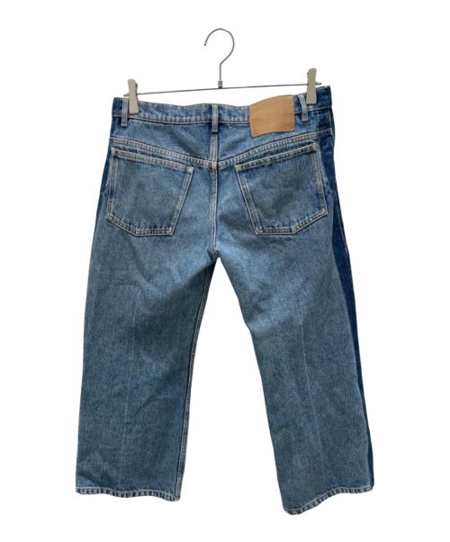 BALENCIAGA（バレンシアガ）BALENCIAGA (バレンシアガ) クロップドデニムパンツ インディゴ サイズ:36の古着・服飾アイテム
