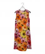 DOLCE & GABBANAドルチェ＆ガッバーナ）の古着「花柄ワンピース」｜ピンク