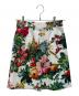 DOLCE & GABBANA (ドルチェ＆ガッバーナ) 花柄スカート ホワイト サイズ:36：20000円