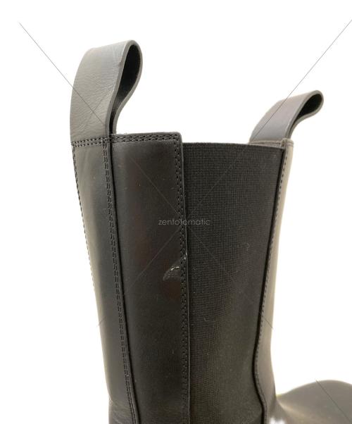 BOTTEGA VENETA（ボッテガベネタ）BOTTEGA VENETA (ボッテガベネタ) サイドゴアブーツ ブラック×イエロー サイズ:35の古着・服飾アイテム