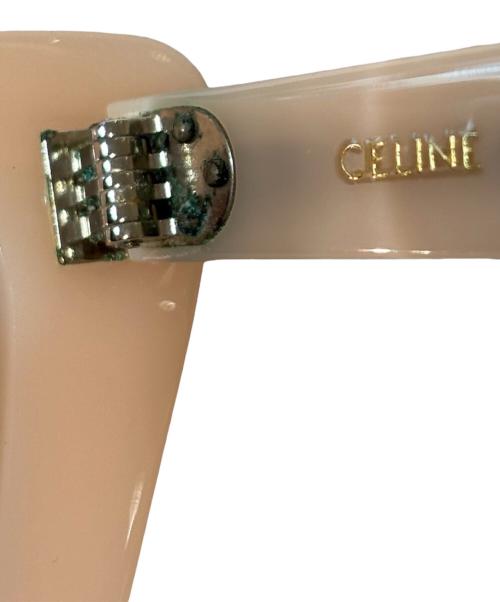 CELINE（セリーヌ）CELINE (セリーヌ) キャットアイサングラス ライトピンク サイズ:51▢16の古着・服飾アイテム