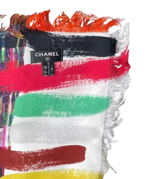 CHANEL（シャネル）CHANEL (シャネル) ココマーク シルクスカーフ マルチカラーの古着・服飾アイテム