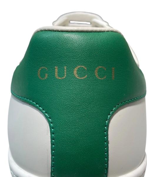 GUCCI（グッチ）GUCCI (グッチ) DISNEY (ディズニー) エース ドナルド スニーカー ホワイト サイズ:36の古着・服飾アイテム
