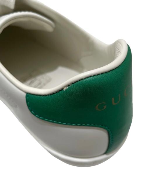 GUCCI（グッチ）GUCCI (グッチ) DISNEY (ディズニー) エース ドナルド スニーカー ホワイト サイズ:36の古着・服飾アイテム