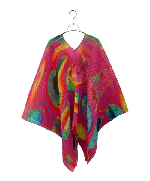 PLEATS PLEASE（プリーツプリーズ）PLEATS PLEASE (プリーツプリーズ) THERMAL FOODS MADAME-T ピンク サイズ:Freeの古着・服飾アイテム