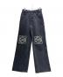 LOEWE（ロエベ）の古着「Anagram Baggy Denim Jeans/アナグラムバギーデニム/H526Y11W27」｜ブラック