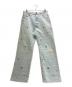 LOUIS VUITTON（ルイ ヴィトン）の古着「Tyler The Creator Monogram Denim Pants/タイラー・ザ・クリエイター モノグラム デニムパンツ/RM242MM KCB HRD01X」｜スカイブルー