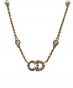 Diorディオール）の古着「Clair D Lune クレール ディー リュヌ ネックレス」｜ゴールド