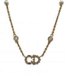 Dior（ディオール）の古着「Clair D Lune クレール ディー リュヌ ネックレス」｜ゴールド