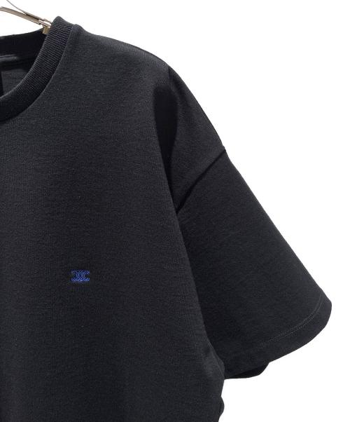 CELINE（セリーヌ）CELINE (セリーヌ) ルーズ Tシャツ / コットンジャージー/RX0HW1243 GHC1 ブラック サイズ:Sの古着・服飾アイテム