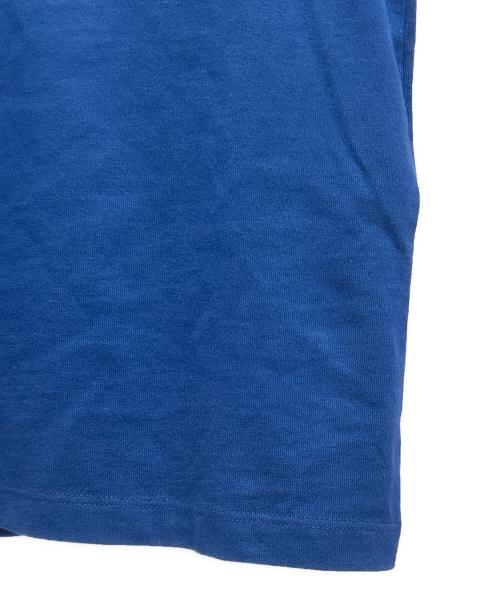 CELINE（セリーヌ）CELINE (セリーヌ) ロゴTシャツ / コットンジャージー ブルー サイズ:Sの古着・服飾アイテム