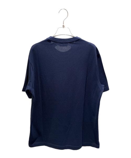 HERMES（エルメス）HERMES (エルメス) コットン Tシャツ/92-5705 ネイビー サイズ:Mの古着・服飾アイテム