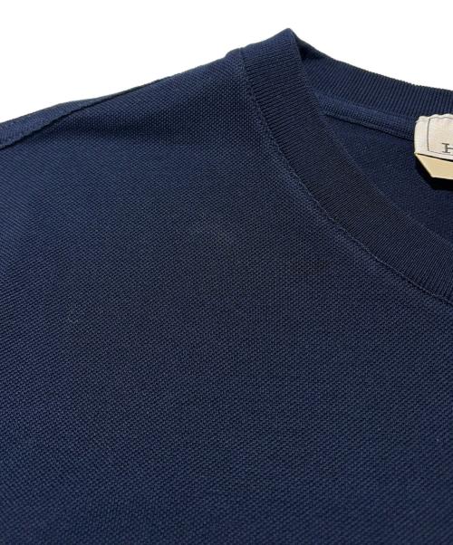 HERMES（エルメス）HERMES (エルメス) コットン Tシャツ/92-5705 ネイビー サイズ:Mの古着・服飾アイテム