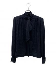 GIVENCHY（ジバンシィ）の古着「総柄シャツ」｜ブラック