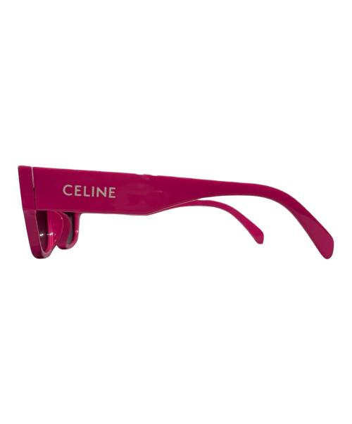 CELINE（セリーヌ）CELINE (セリーヌ) アジアンフィット サングラス ピンク サイズ:54□18の古着・服飾アイテム