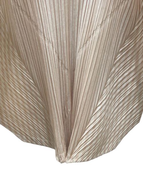 PLEATS PLEASE（プリーツプリーズ）PLEATS PLEASE (プリーツプリーズ) プリーツカットソー アイボリー サイズ:3 未使用品の古着・服飾アイテム