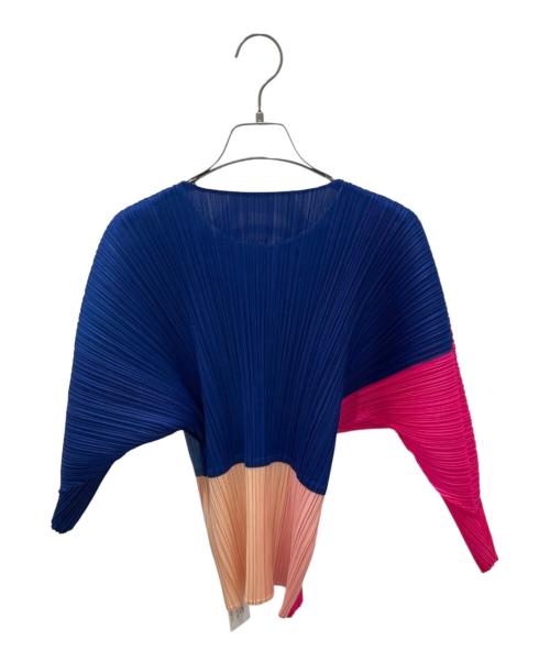 PLEATS PLEASE（プリーツプリーズ）PLEATS PLEASE (プリーツプリーズ) プリーツカットソー マルチカラー サイズ:Free 未使用品の古着・服飾アイテム