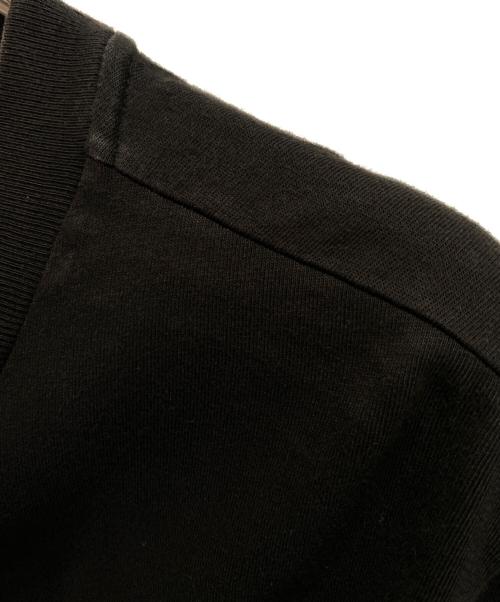MONCLER（モンクレール）MONCLER (モンクレール) ロゴTシャツ ブラック サイズ:Mの古着・服飾アイテム
