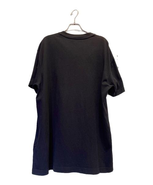 MONCLER（モンクレール）MONCLER (モンクレール) コックロゴ Tシャツ ブラック サイズ:Mの古着・服飾アイテム