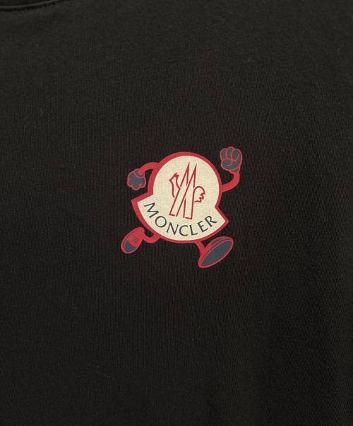 MONCLER（モンクレール）MONCLER (モンクレール) コックロゴ Tシャツ ブラック サイズ:Mの古着・服飾アイテム