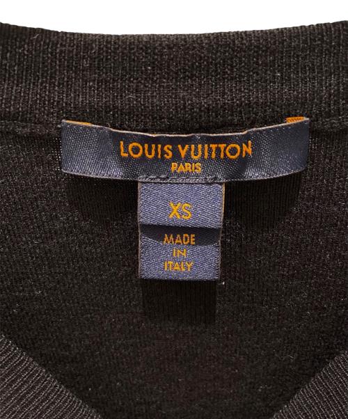 LOUIS VUITTON（ルイ ヴィトン）LOUIS VUITTON (ルイ ヴィトン) 長袖レースワンピース ブラック サイズ:XSの古着・服飾アイテム