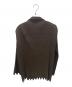 ISSEY MIYAKE (イッセイミヤケ) カットワークプリーツジャケット ブラウン サイズ:2：25000円