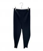 PLEATS PLEASEプリーツプリーズ）の古着「THICKER BOTTOMS 2」｜ブラック