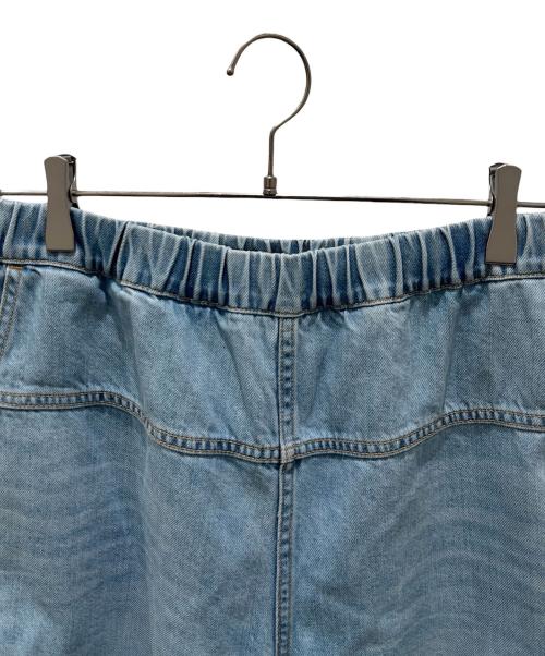 DRAWER（ドゥロワー）DRAWER (ドゥロワー) RESORT フェードデニムドロストパンツ インディゴ サイズ:36の古着・服飾アイテム