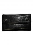 CHROME HEARTSクロムハーツ）の古着「WAVE CROSS BALL WALLET」｜ブラック
