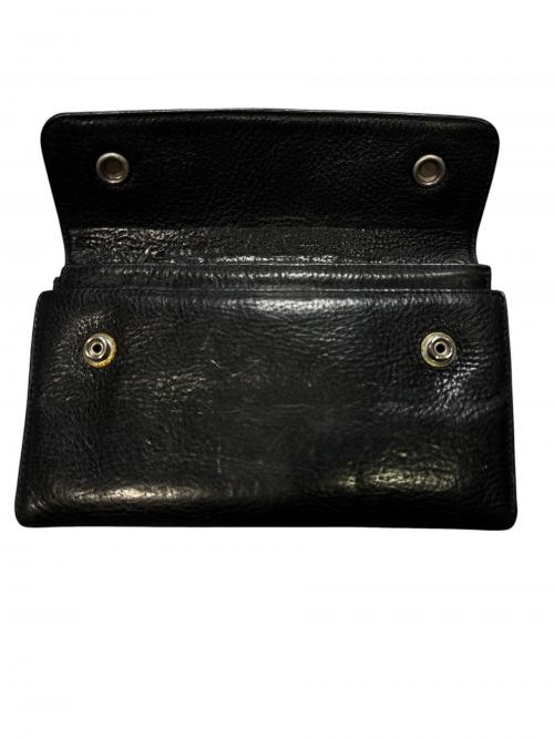 CHROME HEARTS（クロムハーツ）CHROME HEARTS (クロムハーツ) WAVE CROSS BALL WALLET ブラック サイズ:-の古着・服飾アイテム