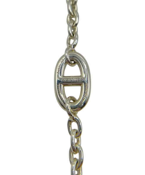 HERMES（エルメス）HERMES (エルメス) シェーヌ・ダンクル ファランドール ブレスレット ST シルバー サイズ:16cmの古着・服飾アイテム