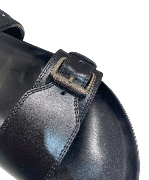 LOUIS VUITTON（ルイ ヴィトン）LOUIS VUITTON (ルイ ヴィトン) ホノルル・ラインミュール ベルト サンダル ブラック サイズ:36の古着・服飾アイテム