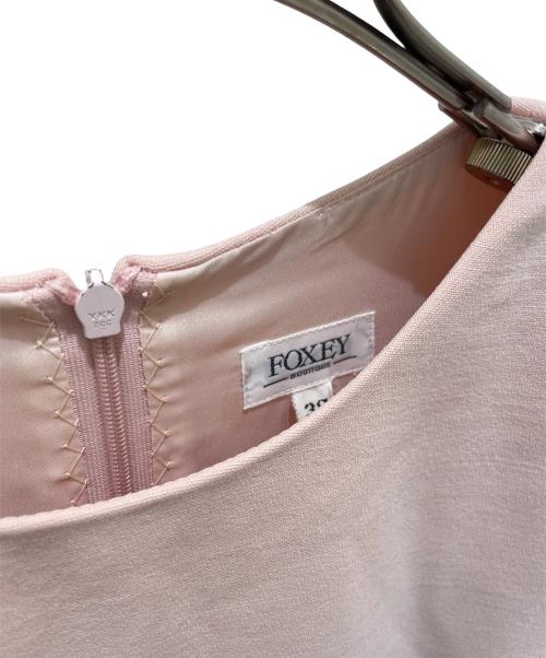 FOXEY BOUTIQUE（フォクシー ブティック）FOXEY BOUTIQUE (フォクシー ブティック) 半袖ワンピース ピンク サイズ:38の古着・服飾アイテム
