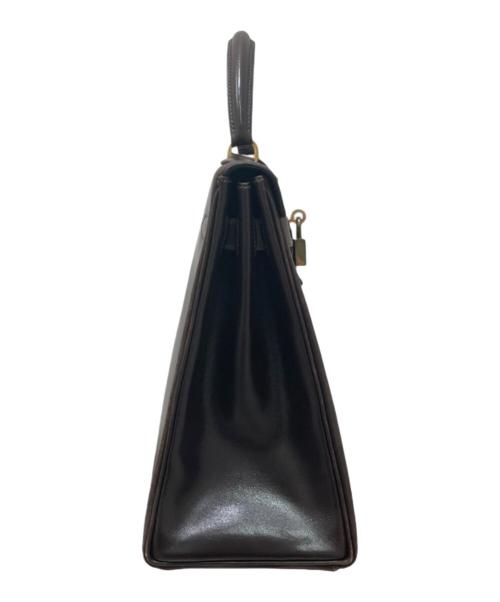 HERMES（エルメス）HERMES (エルメス) ケリー32/ボックスカーフ/ブラウン系/◯I刻印:1979年製/ゴールド金具 ブラウン系 サイズ:32の古着・服飾アイテム