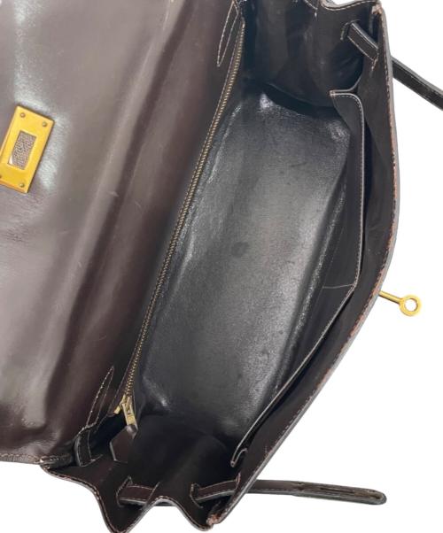 HERMES（エルメス）HERMES (エルメス) ケリー32/ボックスカーフ/ブラウン系/◯I刻印:1979年製/ゴールド金具 ブラウン系 サイズ:32の古着・服飾アイテム