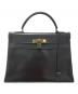 HERMES（エルメス）の古着「ケリー32/ボックスカーフ/ブラウン系/◯I刻印:1979年製/ゴールド金具」｜ブラウン系
