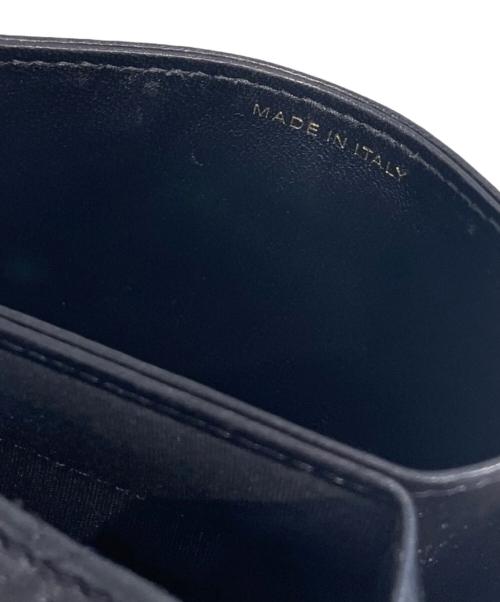CHANEL（シャネル）CHANEL (シャネル) マトラッセ ココマーク カメリア ミニ チェーン ショルダーウォレット ブラックの古着・服飾アイテム